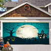 Halloween Full-size Garage Door Cover Banner Series B