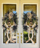 Halloween Mummy Wreath Door Decoration