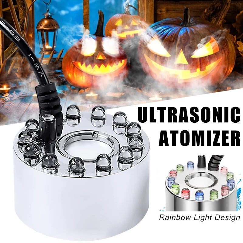 Mini LED Fogger Water Fountain for Halloween & Christmas