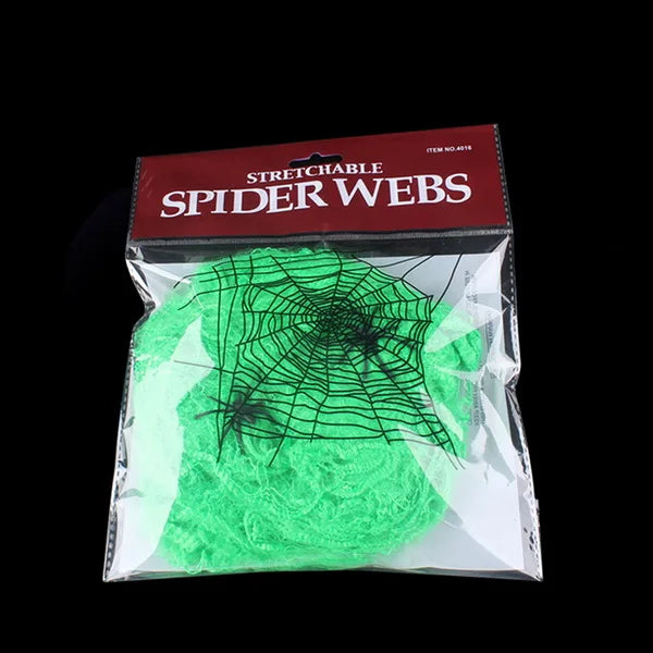 Halloween Spider & Cobweb Decoration