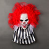 Halloween Horror Clown Wreath Door Decoration