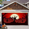 Halloween Full-size Garage Door Cover Banner Series B